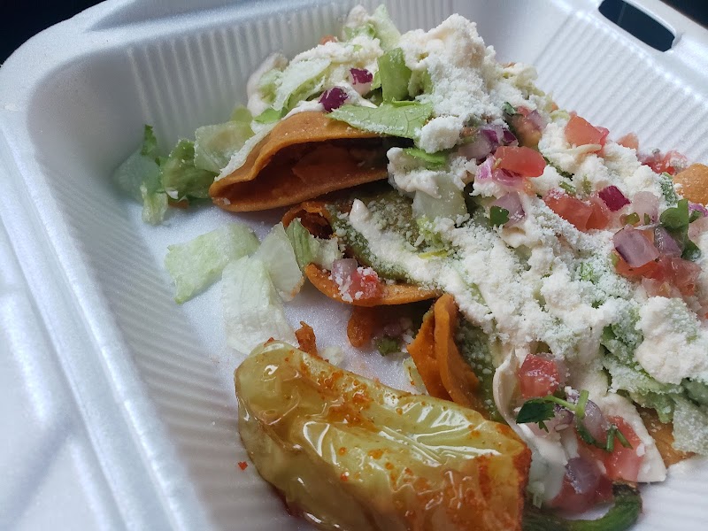 Fresh fish tacos at Baja King Fish Tacos